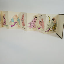 Load image into Gallery viewer, 18 Eighteen Arhats Luohan Chinese Fan-Fold Art Print Book 十八羅漢