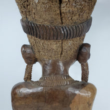 Load image into Gallery viewer, Primitive Hand Carved Bust - African Princess Heavy Ironwood 29" tall Sculpture