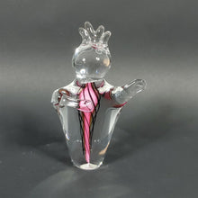 Load image into Gallery viewer, Schmidt Rhea Mini Handblown Glass Paperweight "Heartfelt" Pink