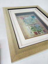 Load image into Gallery viewer, Flowers On Balcony 3D Glass Serigraph Painting Jean Pierre Weill Limited 82/450
