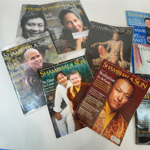 Load image into Gallery viewer, Lot of 13 Shambhala Sun Magazines 2004 2005 2006 2007 2008 2009