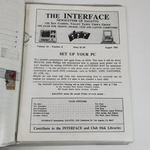 Load image into Gallery viewer, Vintage 1991 The Interface Newsletter 9 Issues San Gabriel Tandy User's Group