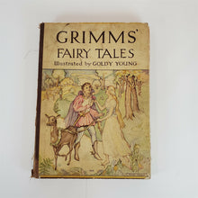 Load image into Gallery viewer, Grimms' Fairy Tales Illustrated by Goldy Young 1934