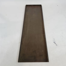 Load image into Gallery viewer, American Type Foundry Letterpress Printer Block Galley Tray 6-1/4" by 23" Brass