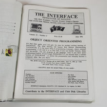 Load image into Gallery viewer, Vintage 1991 The Interface Newsletter 9 Issues San Gabriel Tandy User's Group