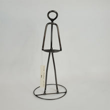Load image into Gallery viewer, Vintage 1990s Live Metal Works "Monk offering" candle holder