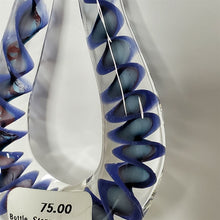 Load image into Gallery viewer, Payton Flameworks Harp with Swirls handblown glass bottle stopper