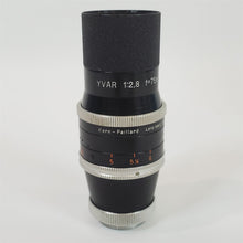 Load image into Gallery viewer, Kern-Paillard Yvar 75mm f/2.8 Cine Lens in C-Mount w/ Hard Case