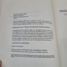 Load image into Gallery viewer, Vintage 1991 Original Railroad Tycoon Master Strategies for Empire Builders Book