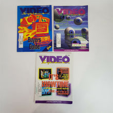 Load image into Gallery viewer, Lot of 3 Vintage Video Systems Magazine: November 1994, May 1996, July 1996