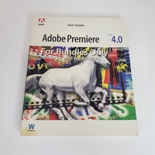 Load image into Gallery viewer, Vintage 1994 Original Adobe Premiere 4.0 User Guide