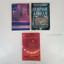 Load image into Gallery viewer, Lot of 3 Imaginal Psychology books by Robert D. Romanyshyn