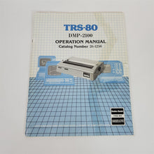 Load image into Gallery viewer, Vintage Original Radio Shack TRS-80 DMP-2100 Printer Operation Manual 26-1256
