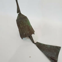 Load image into Gallery viewer, Cast Bronze Wind Bell/Chime 24" Arcosanti Paolo Soleri. Great Patina