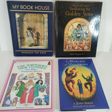 Load image into Gallery viewer, Lot of 4 Books: Necklace-Raindrops; Empereror's New Clothes; Through The Gate...