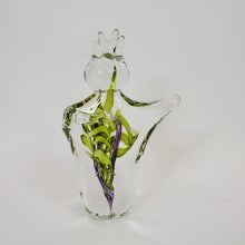 Load image into Gallery viewer, Schmidt Rhea Handblown glass Heartfelt Large 7" Paperweight Lime