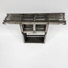 Load image into Gallery viewer, Lot of 7 Urell Stainless Steel 3-1/4 x 4-1/4 Film Developing Hangers Darkroom