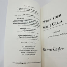 Load image into Gallery viewer, When Your Spirit Calls: In Search of Your Spiritual Archetype by Warren Ziegler