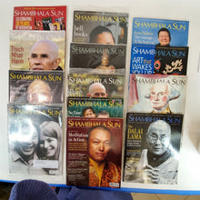 Load image into Gallery viewer, Lot of 13 Shambhala Sun Magazines 2004 2005 2006 2007 2008 2009
