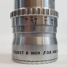 Load image into Gallery viewer, Elgeet Cine Navitar 6" 152mm f3.8 Cine Lens in Fairchild Mount Fixed Focus