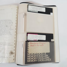 Load image into Gallery viewer, Vintage Original TRS-80 MTC AIDS-II &amp; CALCS IV Software &amp; Manual data management