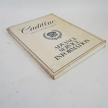 Load image into Gallery viewer, 80 1980 Cadillac Advance Service Information Manual