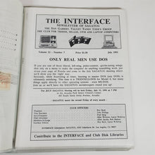 Load image into Gallery viewer, Vintage 1991 The Interface Newsletter 9 Issues San Gabriel Tandy User's Group