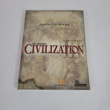 Load image into Gallery viewer, Sid Meier's Civilization III Instruction Manual 2001