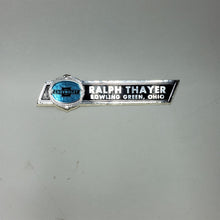 Load image into Gallery viewer, 1930s Chevy Dealer Sticker Ralph Thayer Chevrolet Bowling Green Ohio NOS