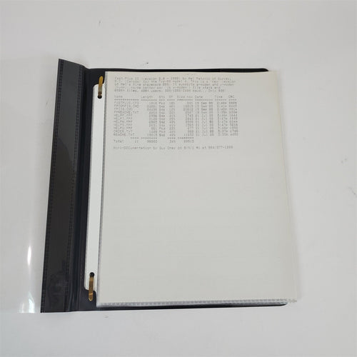 Vintage TRS-80 Model 4 Fast Plus II Version 2.0 Documentation Dot Matrix Printed