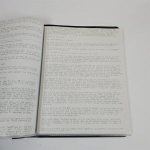 Vintage TRS-80 Model 4 Fast Plus II Version 2.0 Documentation Dot Matrix Printed