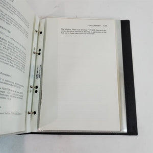 VTG Original Twist & Shout! Dot Matrix Printing Utility Manual CP/M MS/DOS
