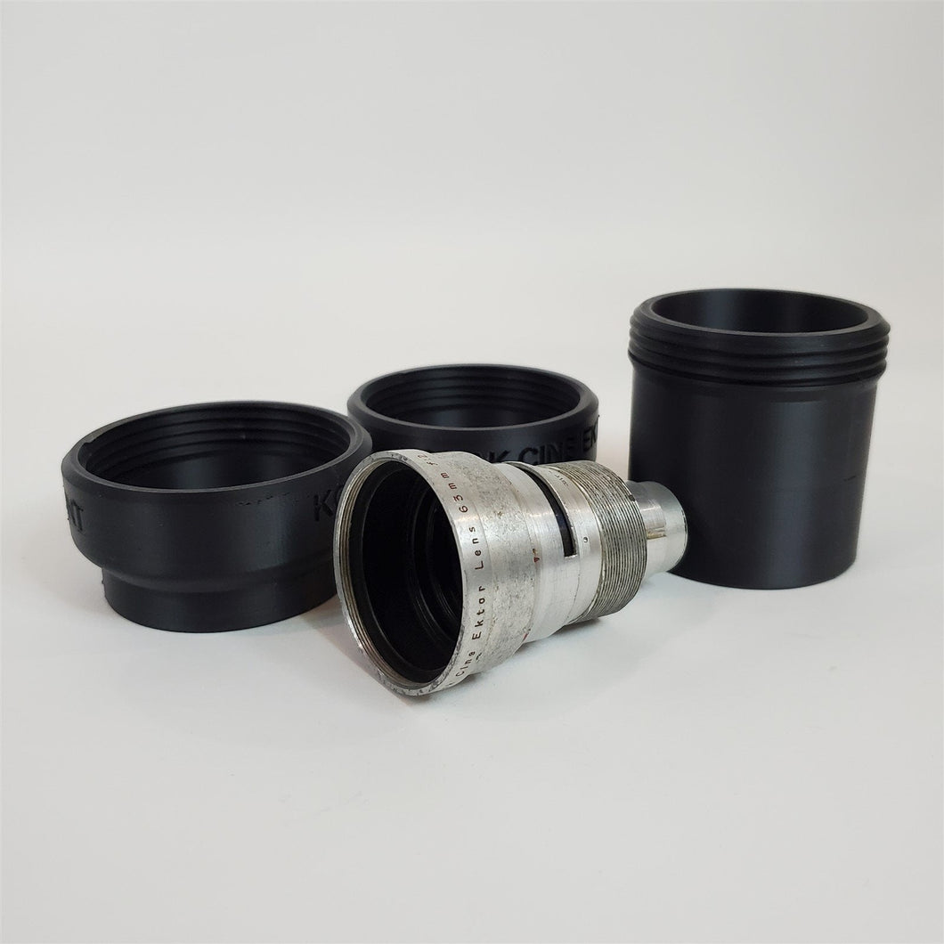 Kodak Cine Ektar 63mm f2 Cine Lens - No Mount