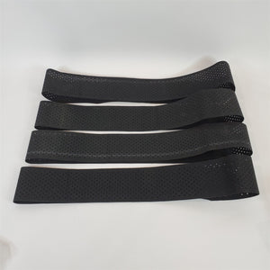 Lot of Four Perforated Belts 2-3/4 inch wide19-1/2 inch long for Projects