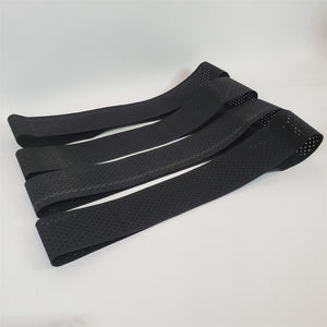 Lot of Four Perforated Belts 2-3/4 inch wide19-1/2 inch long for Projects