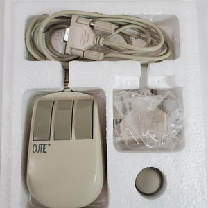 Vintage 1986 Mouse for IBM PC PC/XT PC/AT PC/386 Computers BTC Cutie