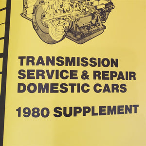 Mitchell 1978-1982 TRANSMISSION SERVICE & REPAIR DOMESTIC CARS Vol. II