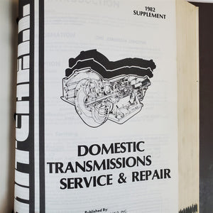 Mitchell 1978-1982 TRANSMISSION SERVICE & REPAIR DOMESTIC CARS Vol. II