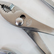 Load image into Gallery viewer, Lot of 3 Mixed Brand Pliers Proto 280 10&quot;L, G-L 8&quot;L and Int. SJ6 6&quot;L