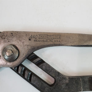 Vintage Channel Lock 440 Straight Jaw 12" Slip Joint Tongue & Groove Plier