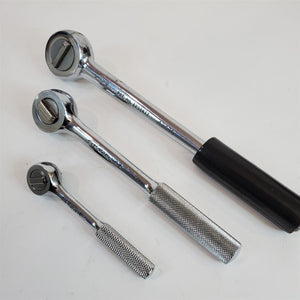 Vintage S-K Ratchet Set 42470, 45170 & 40970 1/2" 3/8" and 1/4"