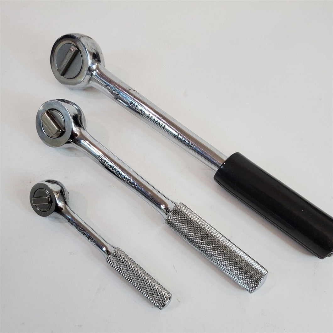 Vintage S-K Ratchet Set 42470, 45170 & 40970 1/2