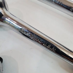 Vintage S-K Ratchet Set 42470, 45170 & 40970 1/2" 3/8" and 1/4"
