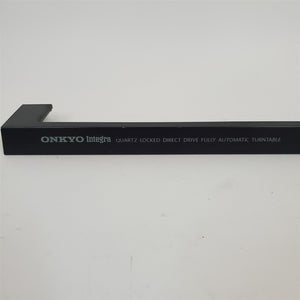 Front Bezel Gold Color Model from a NOS Onkyo CP-1057F Automatic Turntable