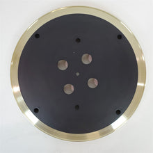 Load image into Gallery viewer, Turntable Platter Gold Color from a NOS Onkyo CP-1057F Automatic Turntable