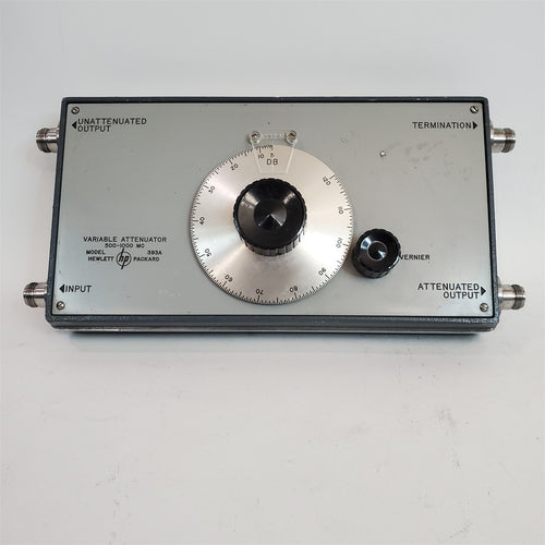 Vintage HP 393A Variable Attenuator 500-1000 Mhz