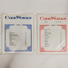 Load image into Gallery viewer, Ultra-Rare Vintage CodeWorks Magazine Complete Set 1985-1990 30 Issues