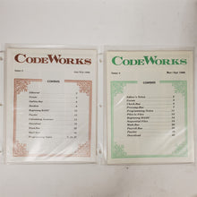 Load image into Gallery viewer, Ultra-Rare Vintage CodeWorks Magazine Complete Set 1985-1990 30 Issues