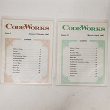 Load image into Gallery viewer, Ultra-Rare Vintage CodeWorks Magazine Complete Set 1985-1990 30 Issues