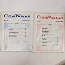 Load image into Gallery viewer, Ultra-Rare Vintage CodeWorks Magazine Complete Set 1985-1990 30 Issues